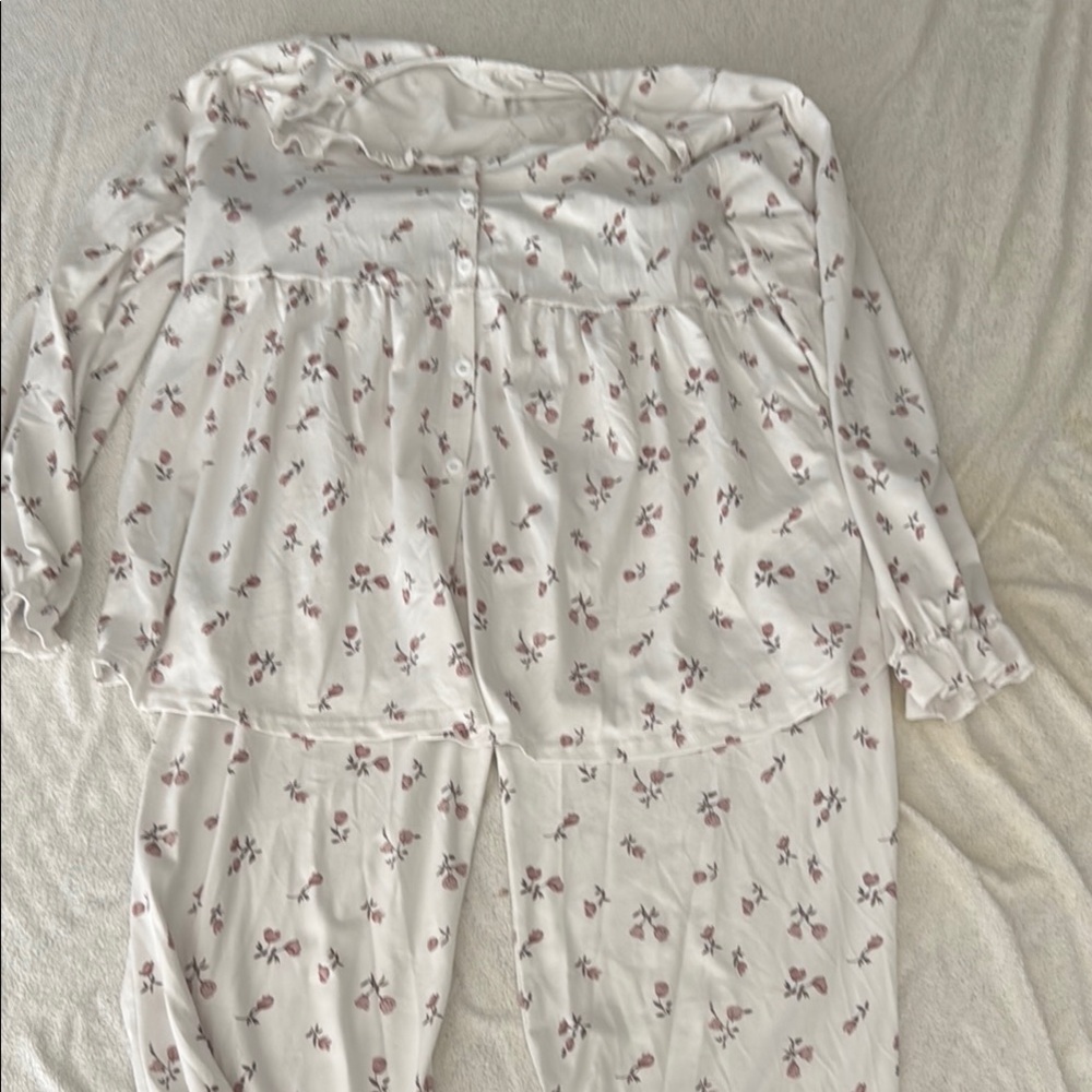 Floral Pajama Set